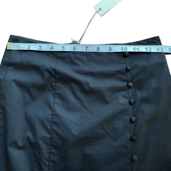 Capulet Amara Poplin Midi Skirt Black NWT Size Small - Picture 3 of 9